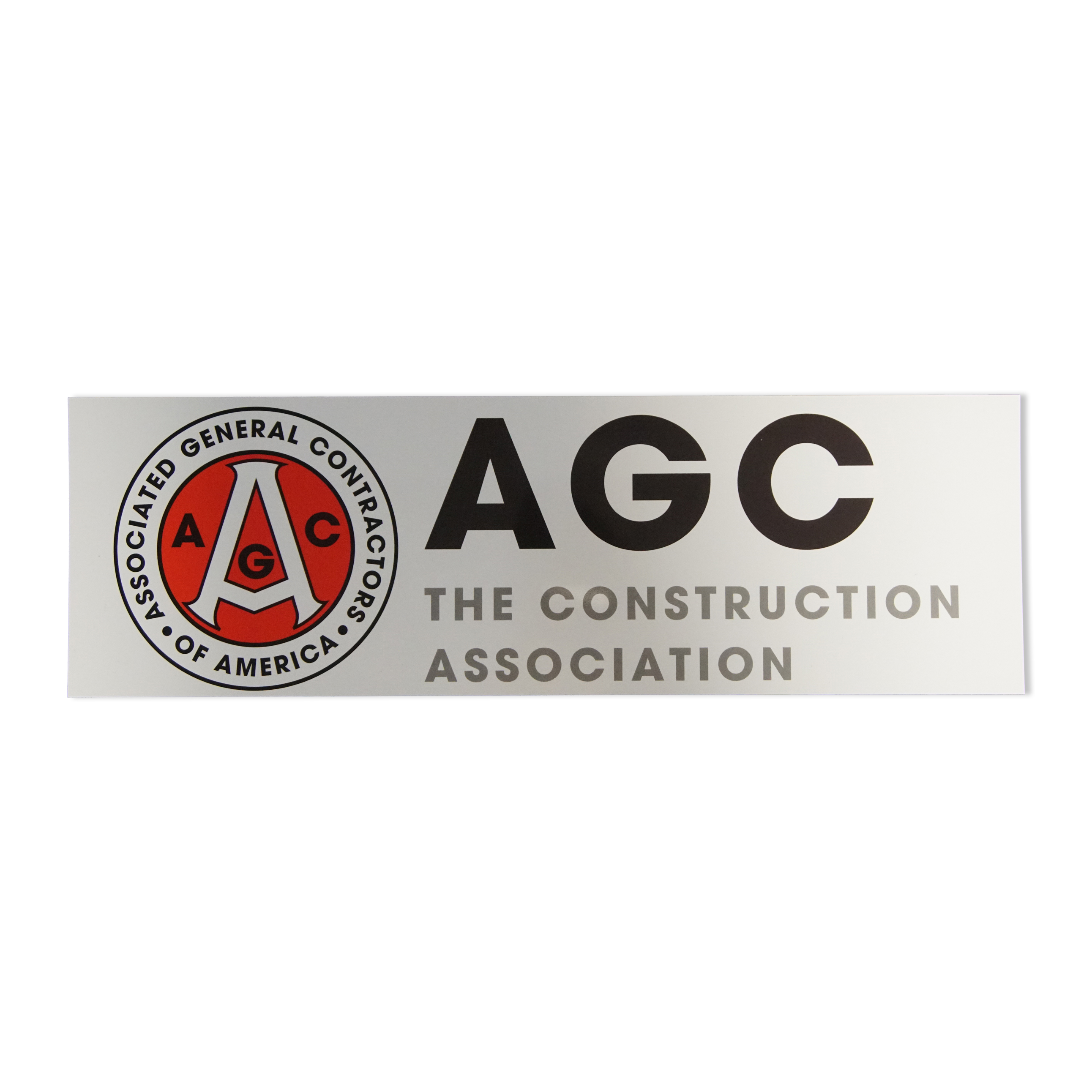AGC Logo Sticker 5x16